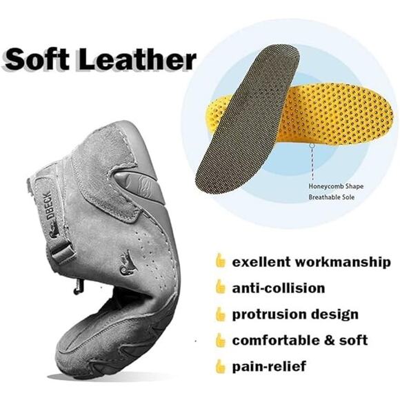 LDeck Waterproof Suede Outdoor Chukka Sneakers 38 Unisex - Picture 6 of 12